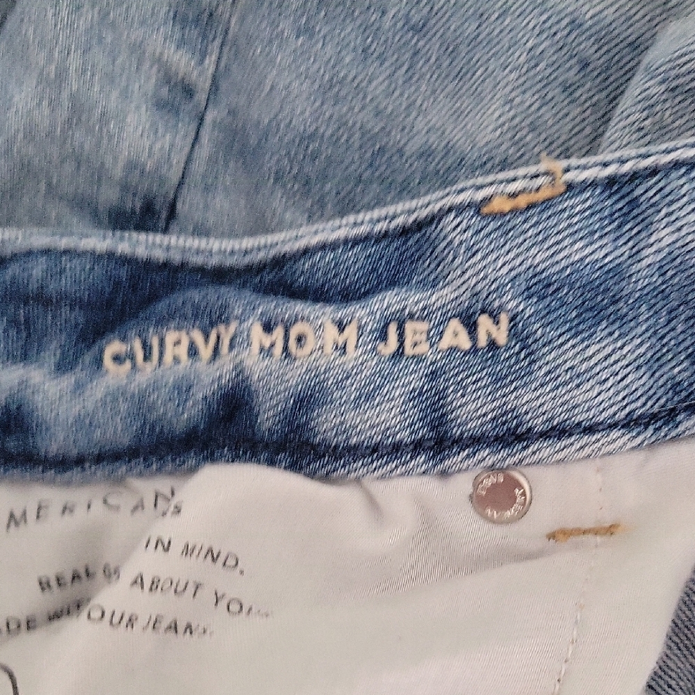American Eagle Outfitters Light Blue Boyfriend Jeans - Picture 3 of 4